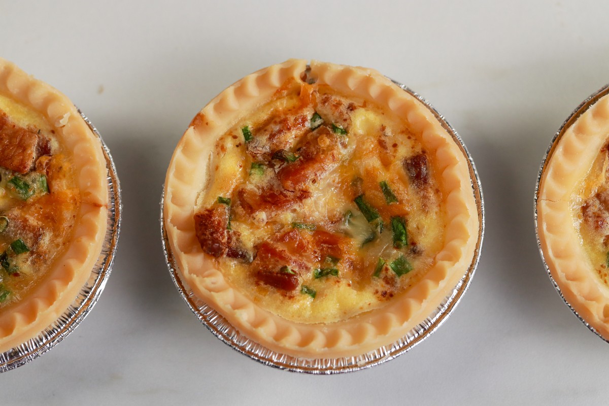 GlutenFree Quiche Lorraine Tarts